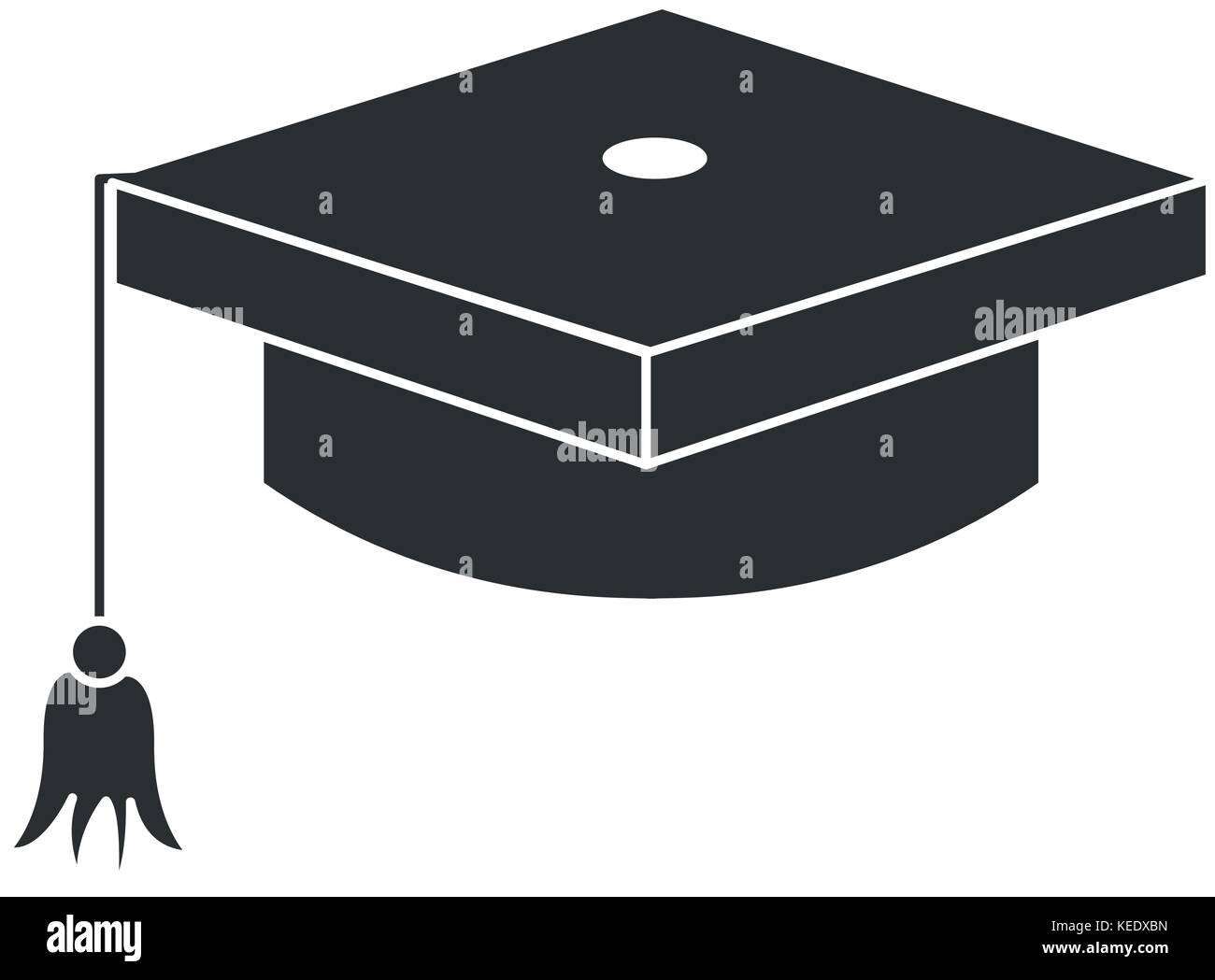 hat graduation isolated icon vector illustration design Stock Vector ...