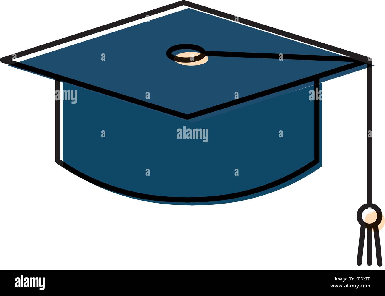 hat graduation isolated icon vector illustration design Stock Vector ...