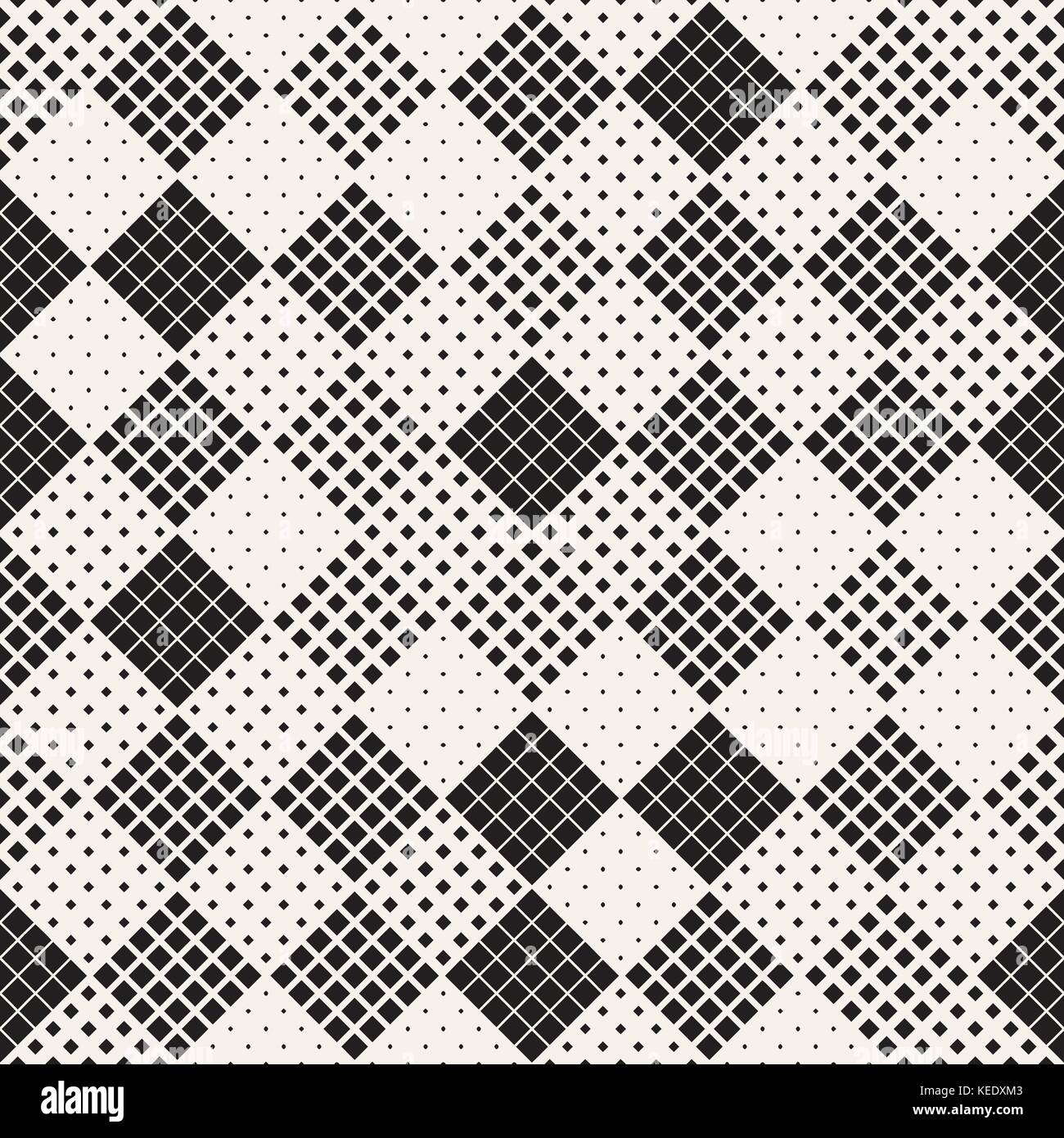 Modern Stylish Halftone Texture. Endless Abstract Background With ...