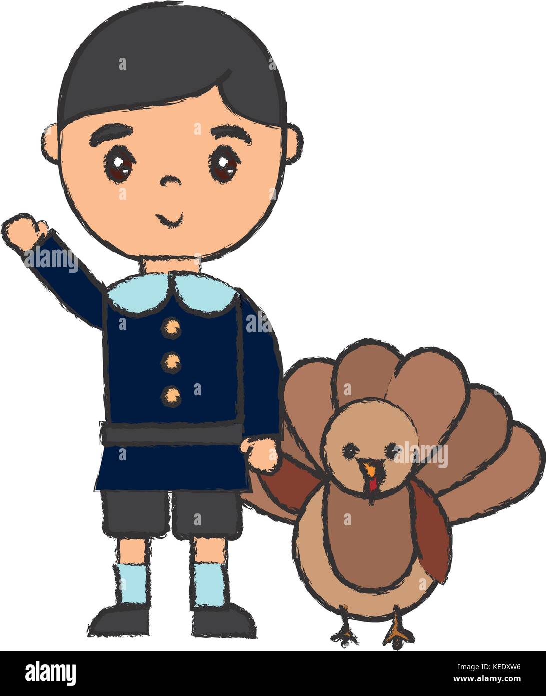 thanksgiving pilgrim design Stock Vector Image & Art - Alamy