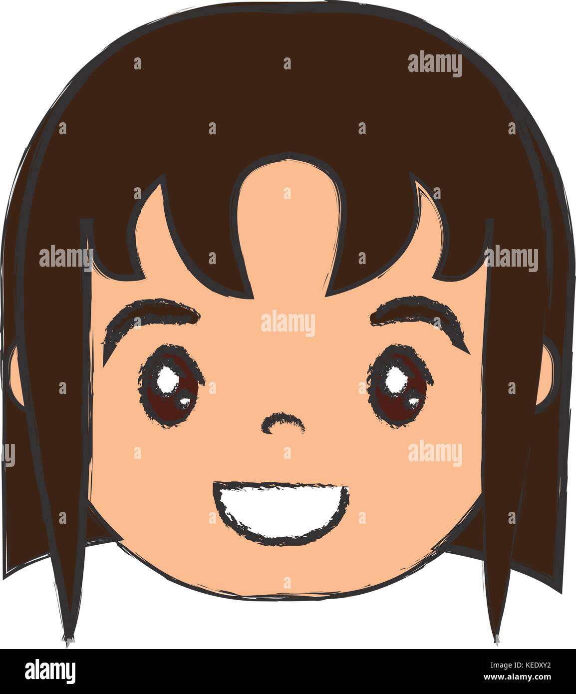 cartoon woman icon Stock Vector Image & Art - Alamy