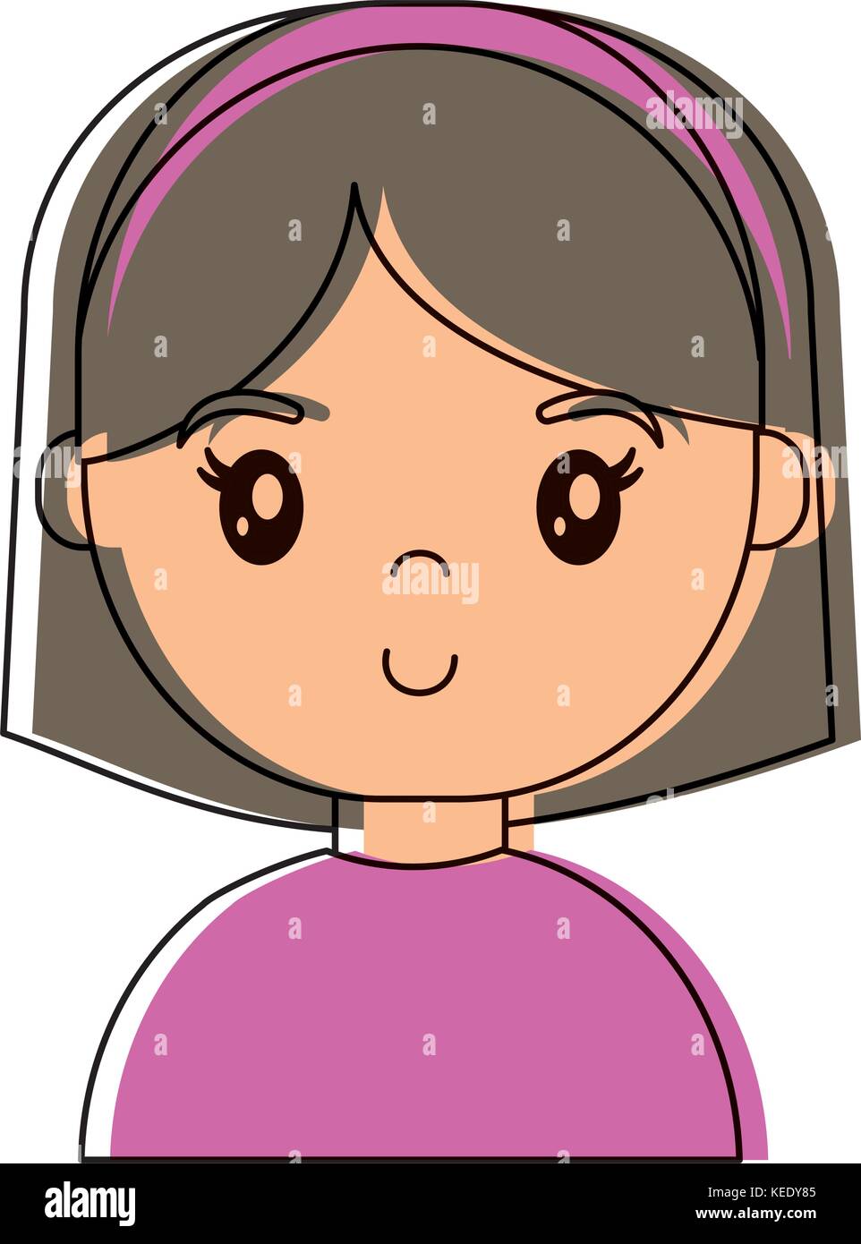cartoon woman icon Stock Vector Image & Art - Alamy