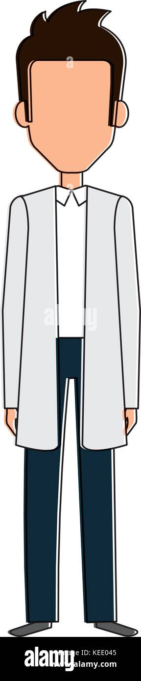 professional doctor avatar character vector illustration design Stock ...
