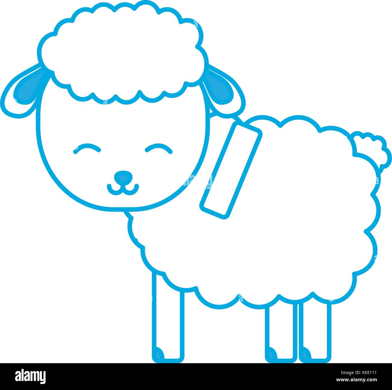cartoon sheep icon Stock Vector Image & Art - Alamy