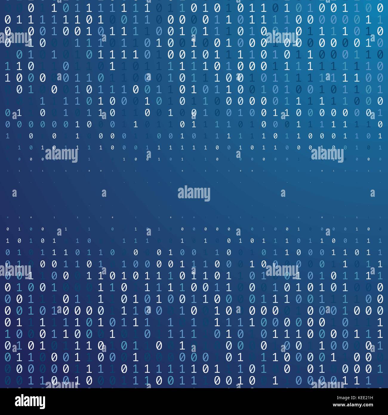 Binary code digital technology background made with zeros and ones ...