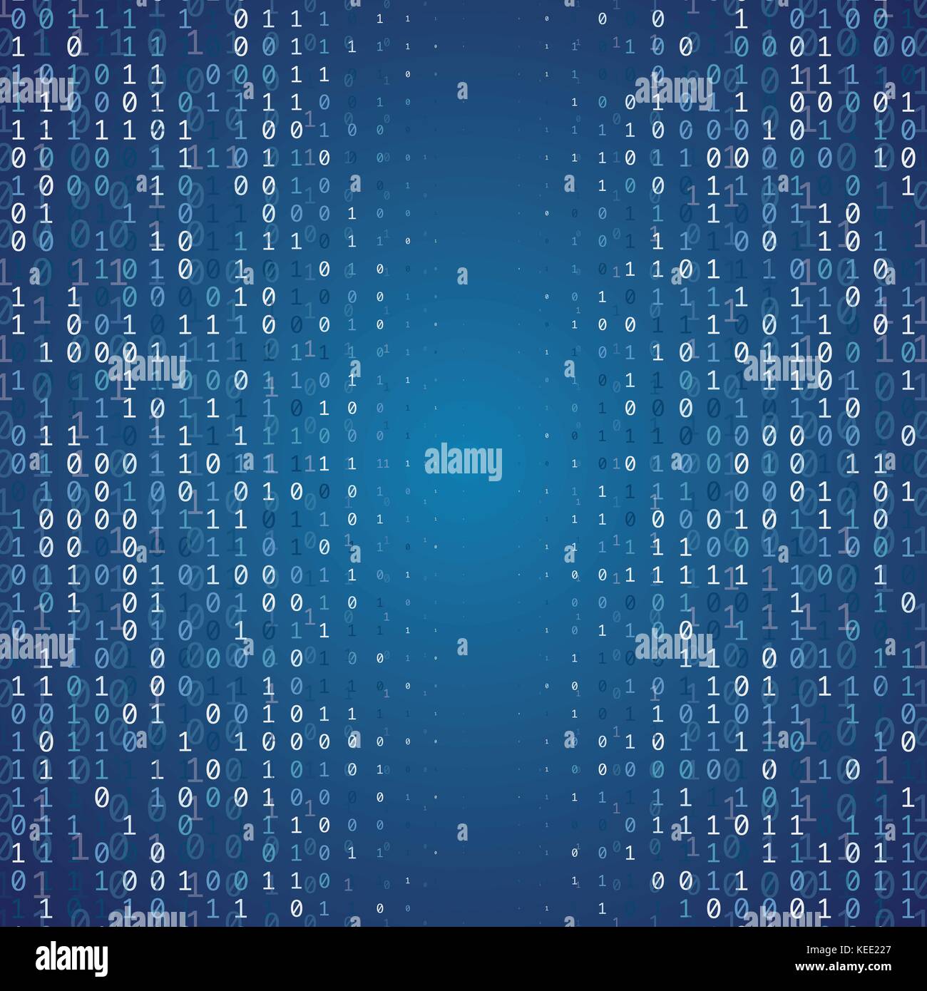 Binary code digital technology background made with zeros and ones ...
