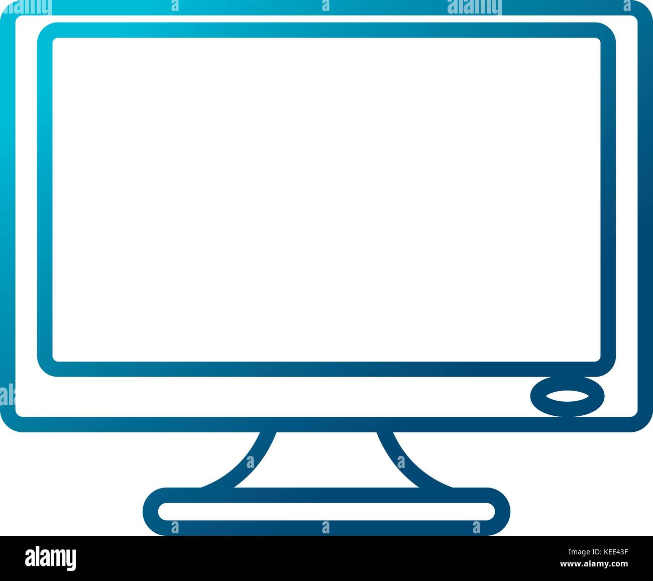 Computer screen monitor Stock Vector Image & Art - Alamy