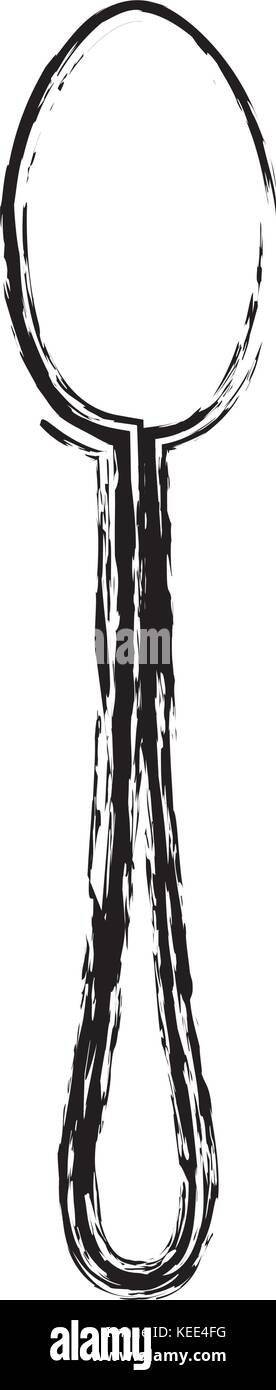 Spoon kitchen cutlery Stock Vector Image & Art - Alamy