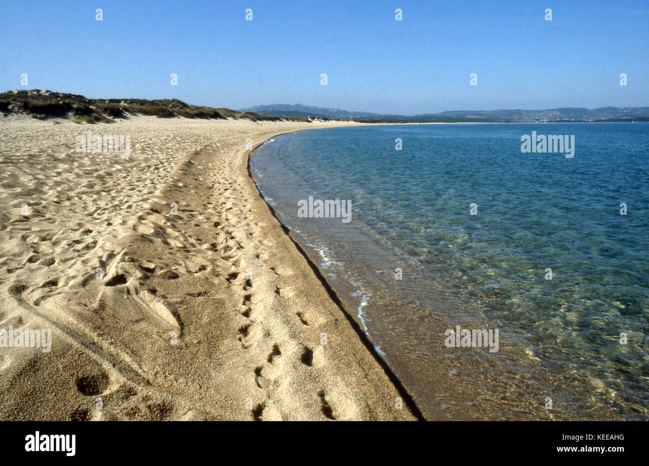 Palau, Sardinia. Porto Liscia Barrabisa beach Stock Photo - Alamy