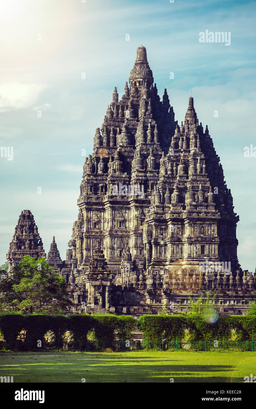 Prambanan temple near Yogyakarta on Java island, Indonesia Stock Photo ...