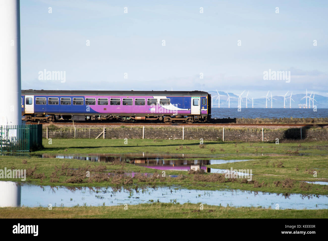 Stock Photo - Robin Rigg East and West Wind Farms are the first ...
