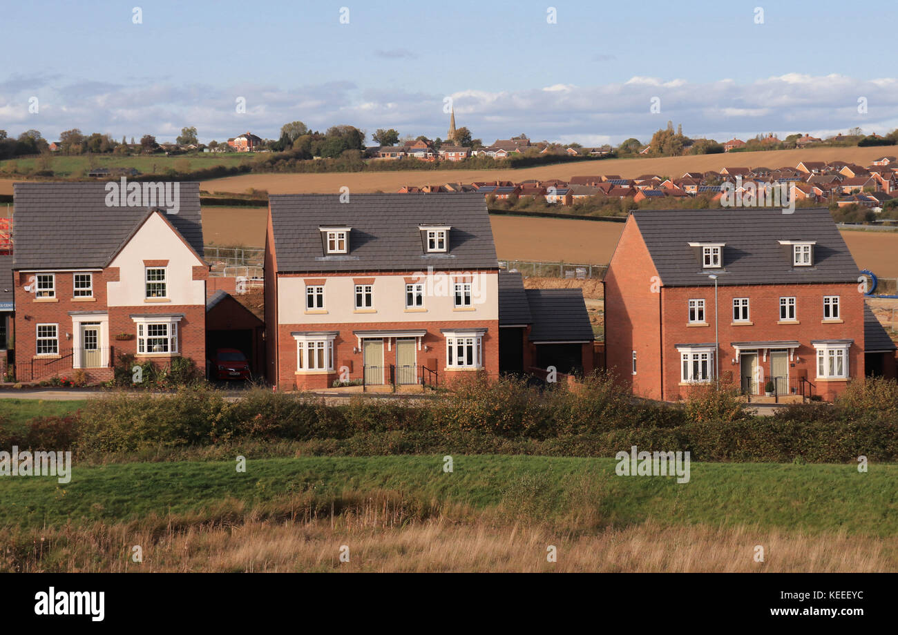 Green belt land houses hires stock photography and images Alamy