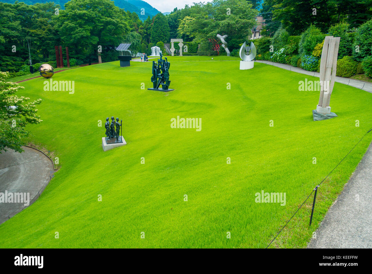Hakone Japan October 23 16 The Hakone Open Air Museum Or Hakone Chokoku No Mori Bijutsukan Is Popular Museum Featuring An Outdoor Sculpture Par Stock Photo Alamy