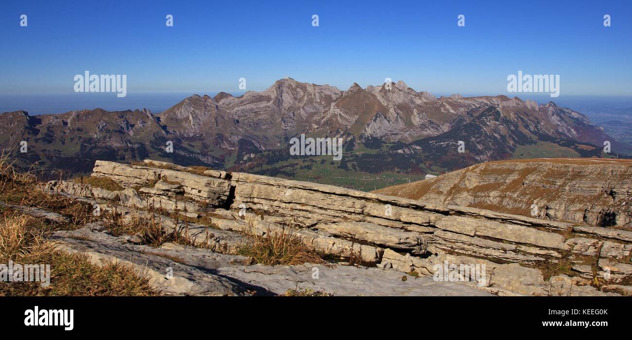 Autumn scene in the Swiss Alps Stock Photo - Alamy