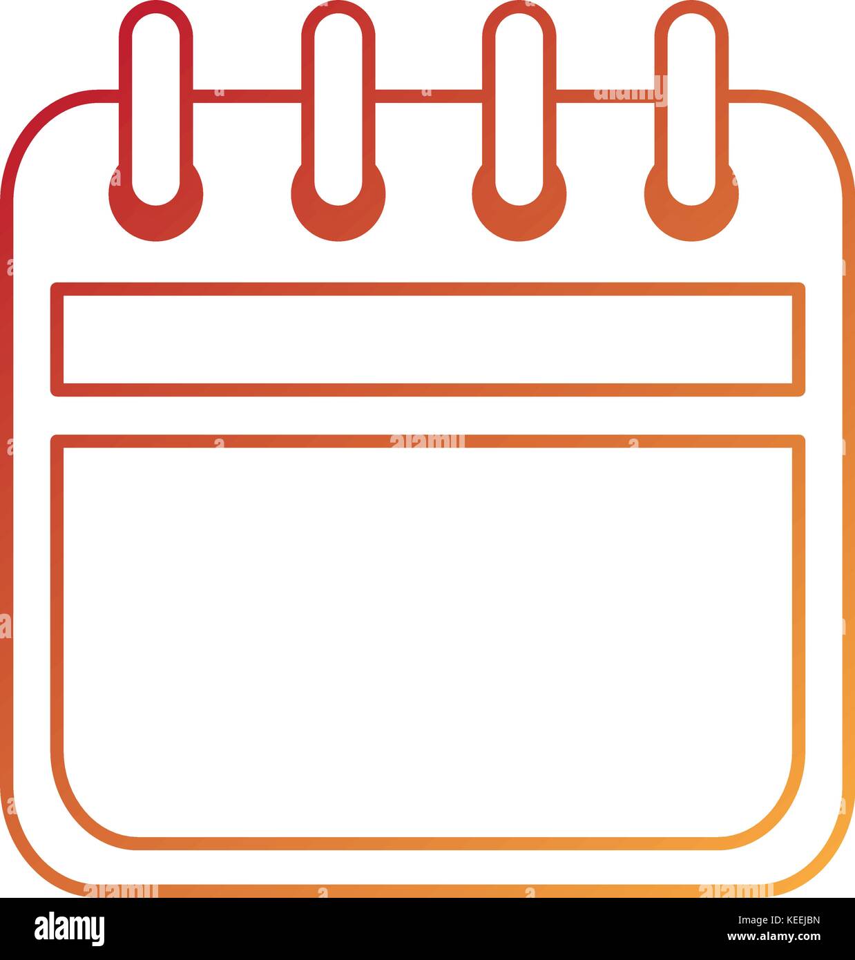 calendar reminder isolated icon Stock Vector Image & Art - Alamy
