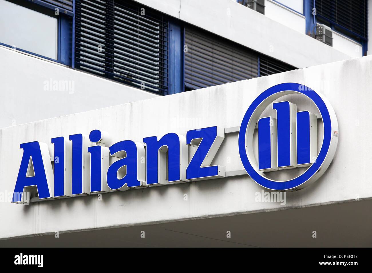Geneva, Switzerland October 1, 2017 Allianz office building in