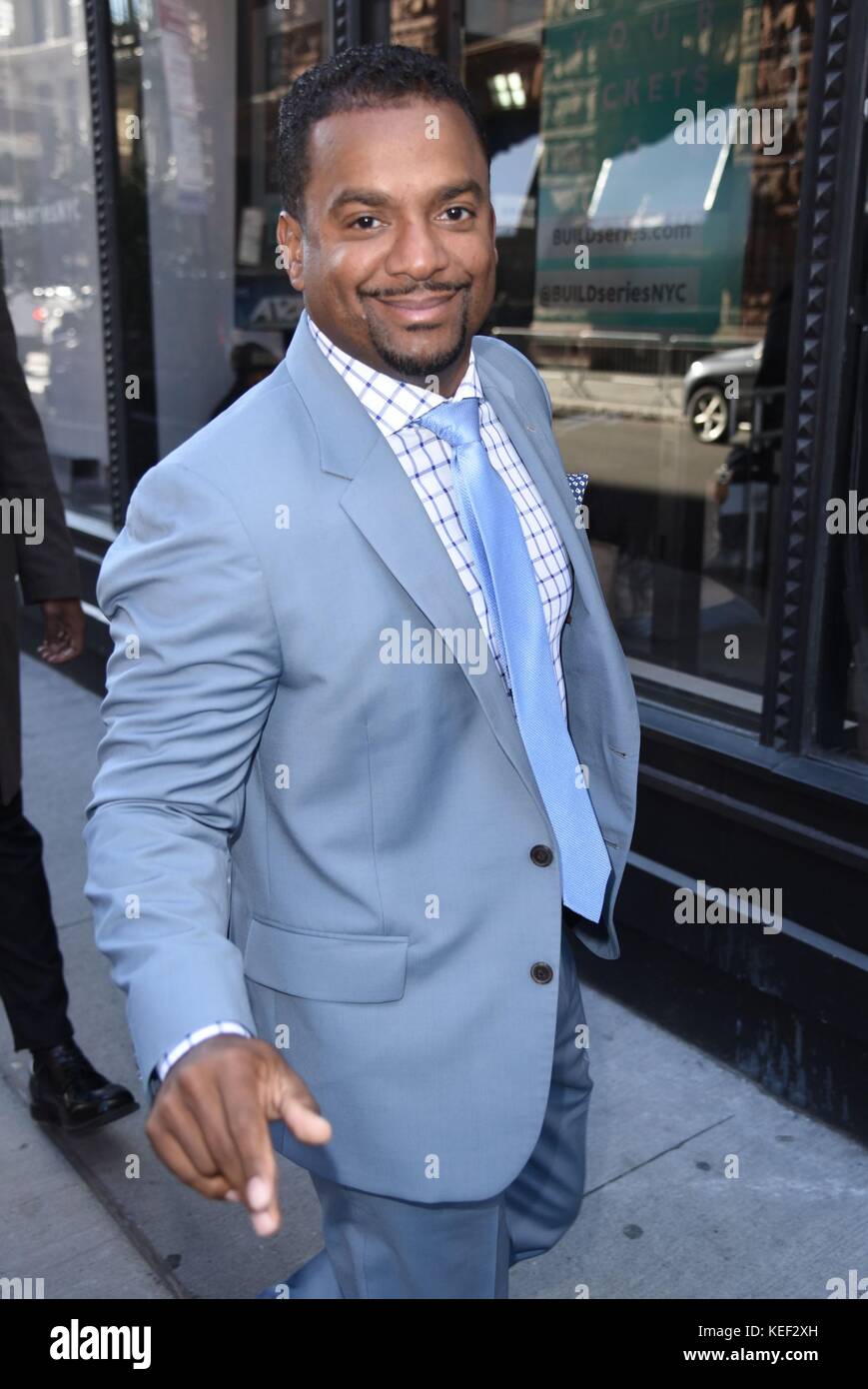 New York, NY, USA. 20th Oct, 2017. Alfonso Ribeiro, seen at AOL BUILD ...
