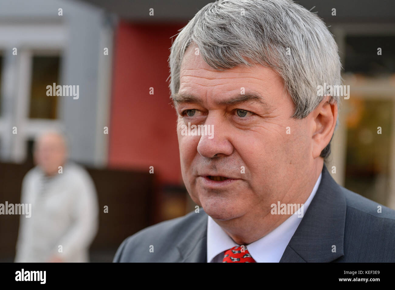 Vojtech Filip Chairman Of The Czech Political Party Kscm Communist Stock Photo Alamy