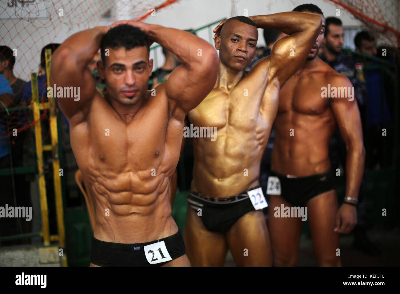 Gaza Bodybuilder Gaza City, Gaza Strip, Palestinian Territory. 20th Oct, 2017 ...
