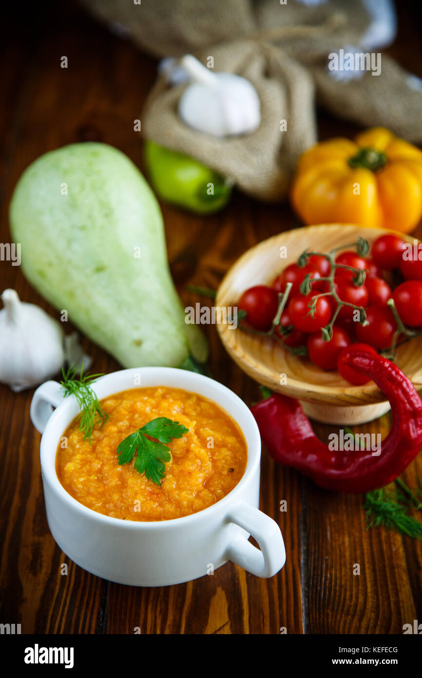 Stewed steamed zucchini with vegetables Stock Photo Alamy