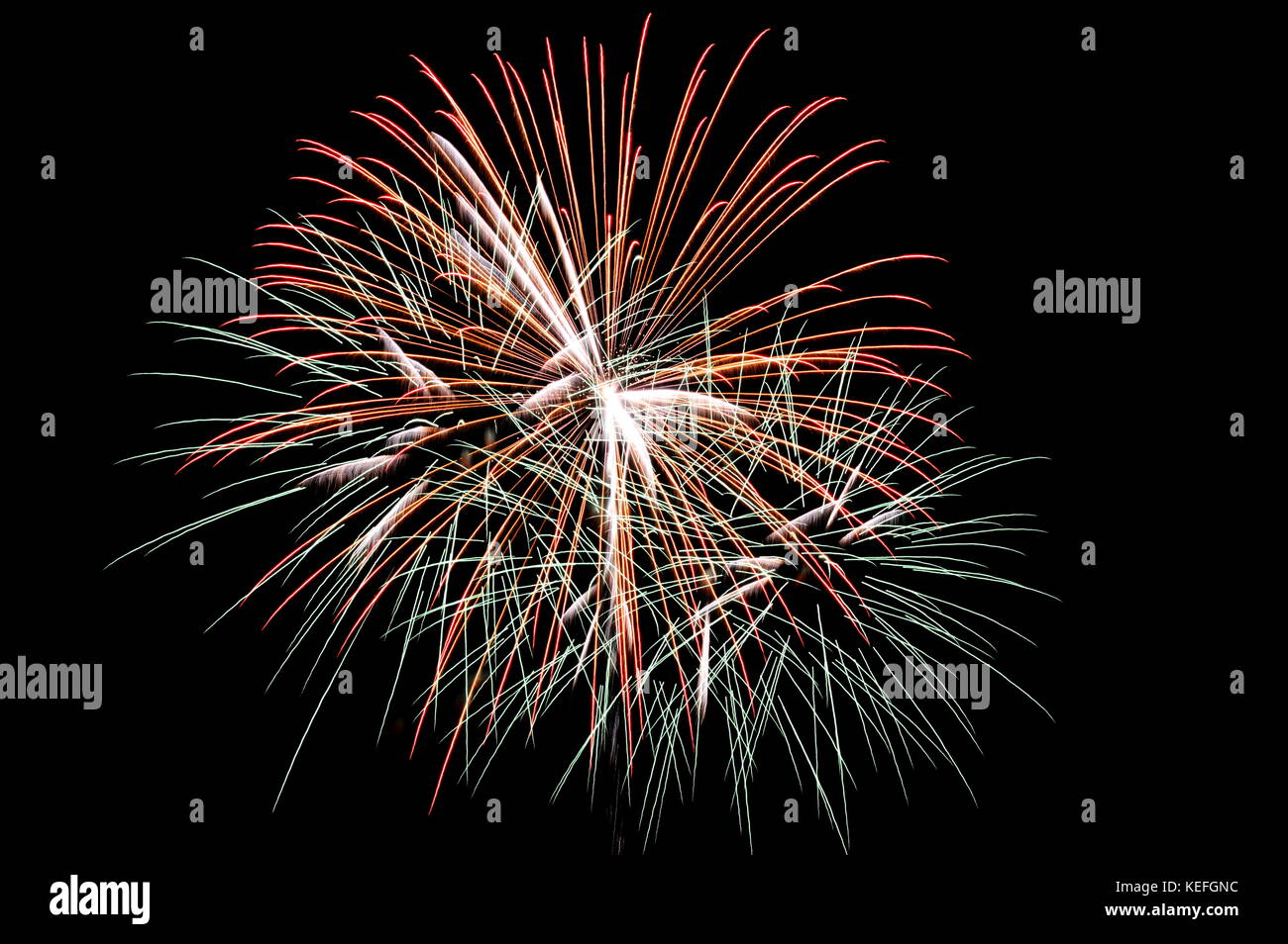celebrate fireworks explosive on sky in night Stock Photo Alamy