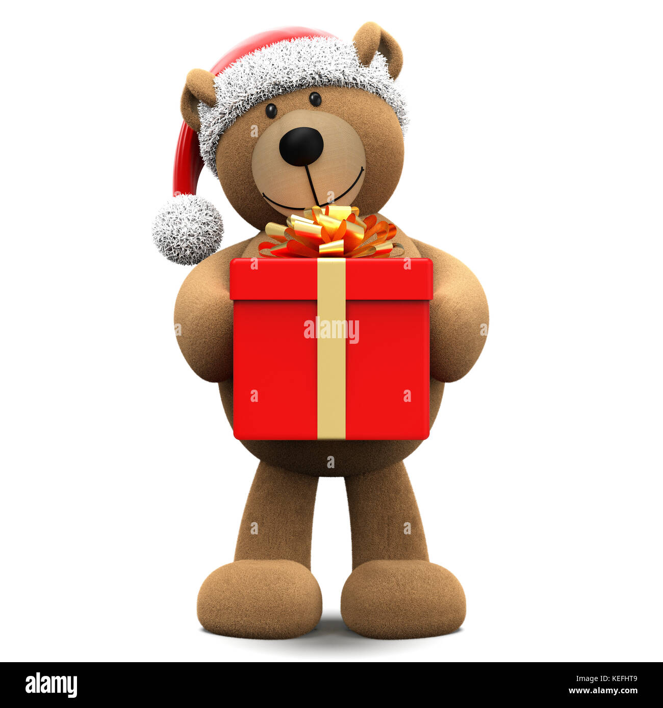 teddy bear santa claus