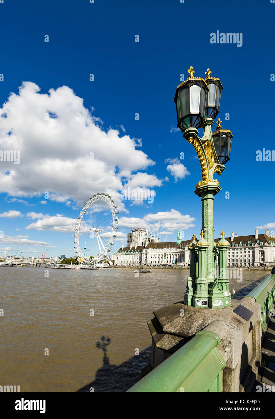 Westminster Bridge, London. Stock Photo