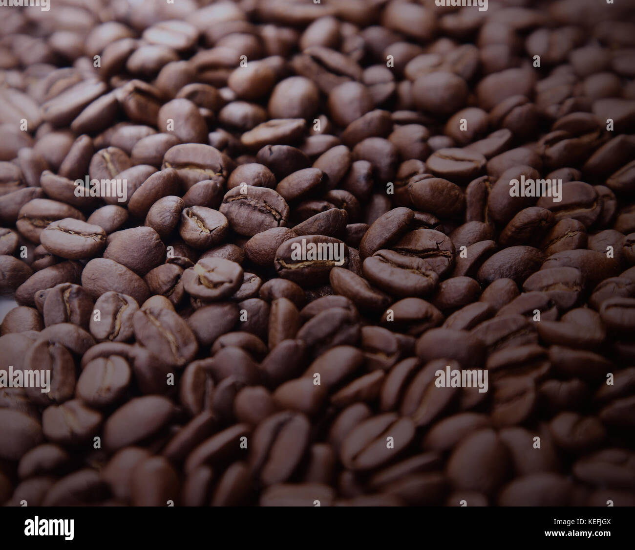 roasted coffee beans, can be used as a background Stock Photo - Alamy