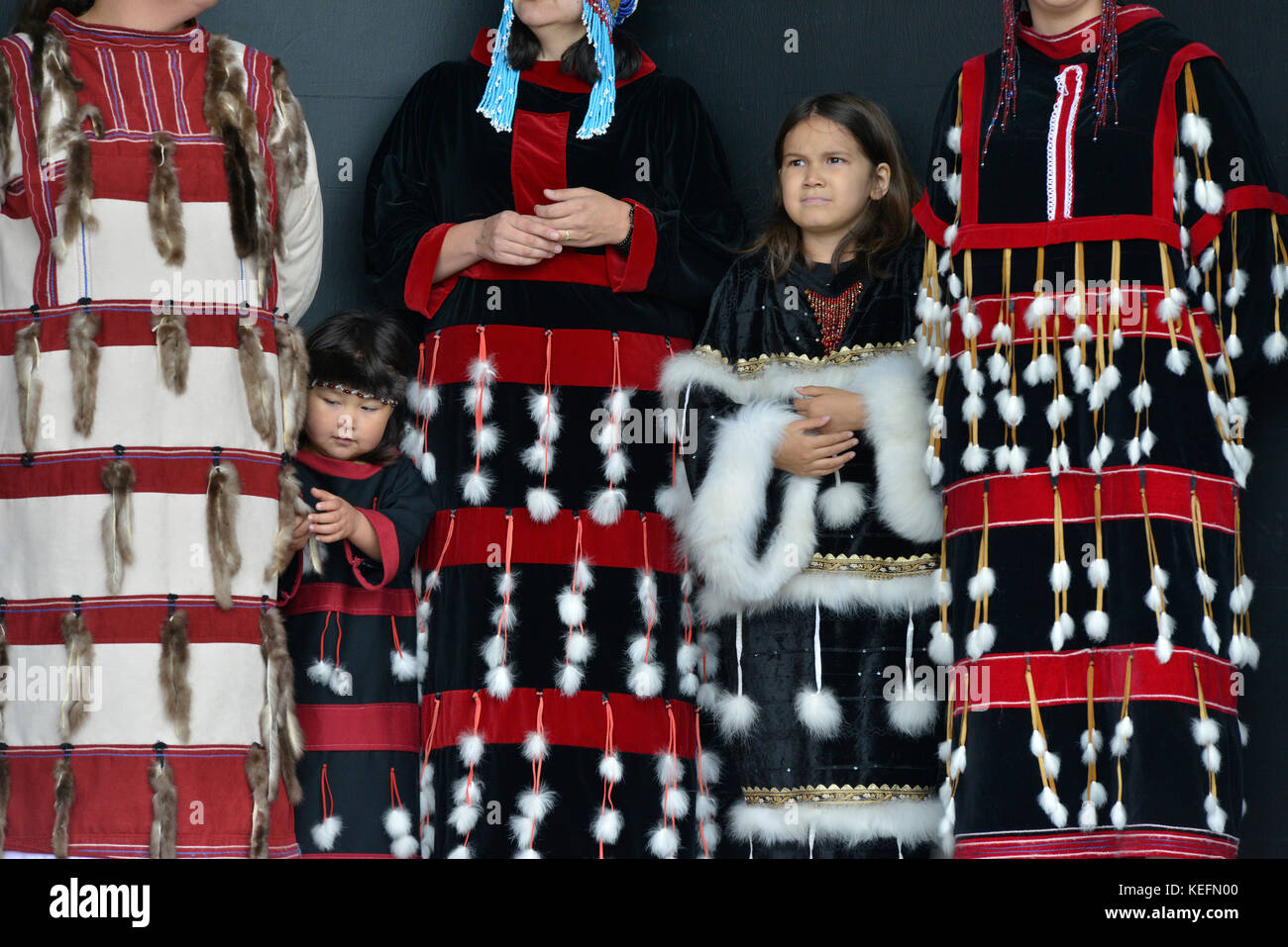 Alaska Native American Dancers, Palmer, Alaska, USA Stock Photo Alamy
