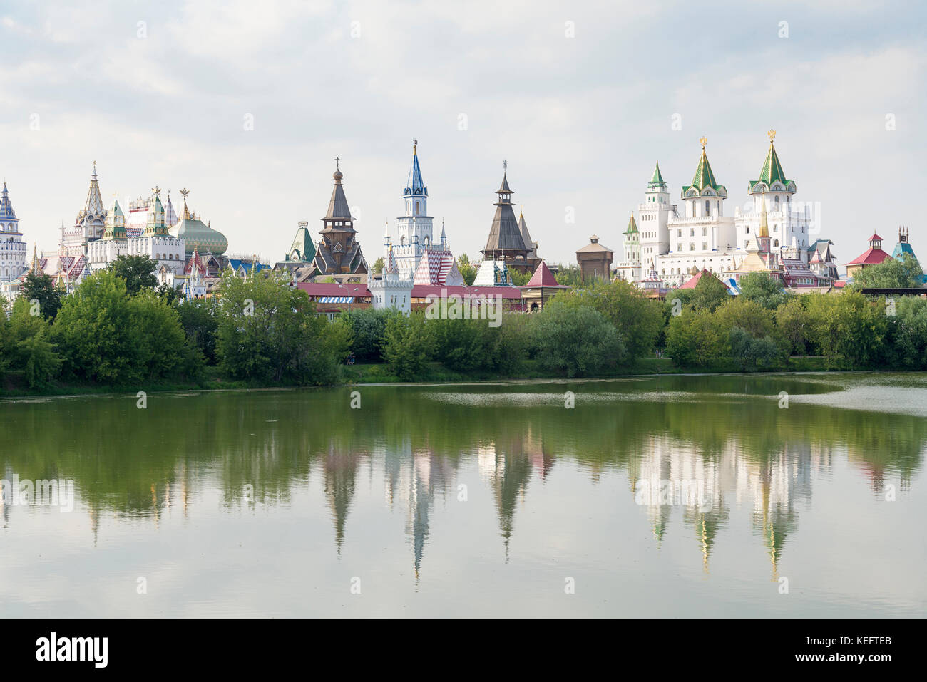 Church on the river in Moscow in the summer, Sunny day Stock Photo - Alamy