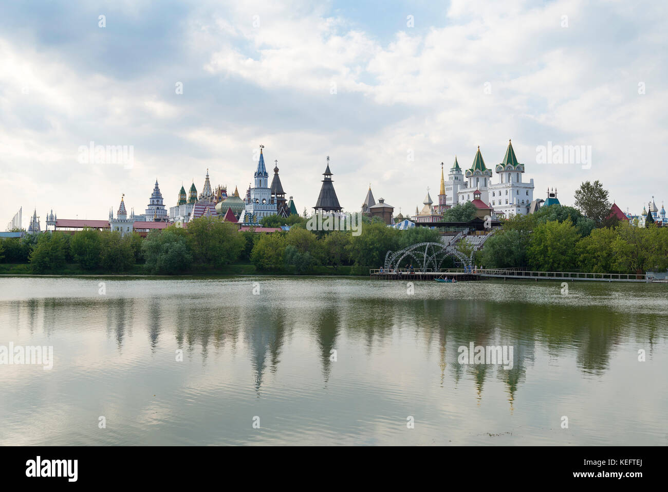 Church on the river in Moscow in the summer, Sunny day Stock Photo - Alamy