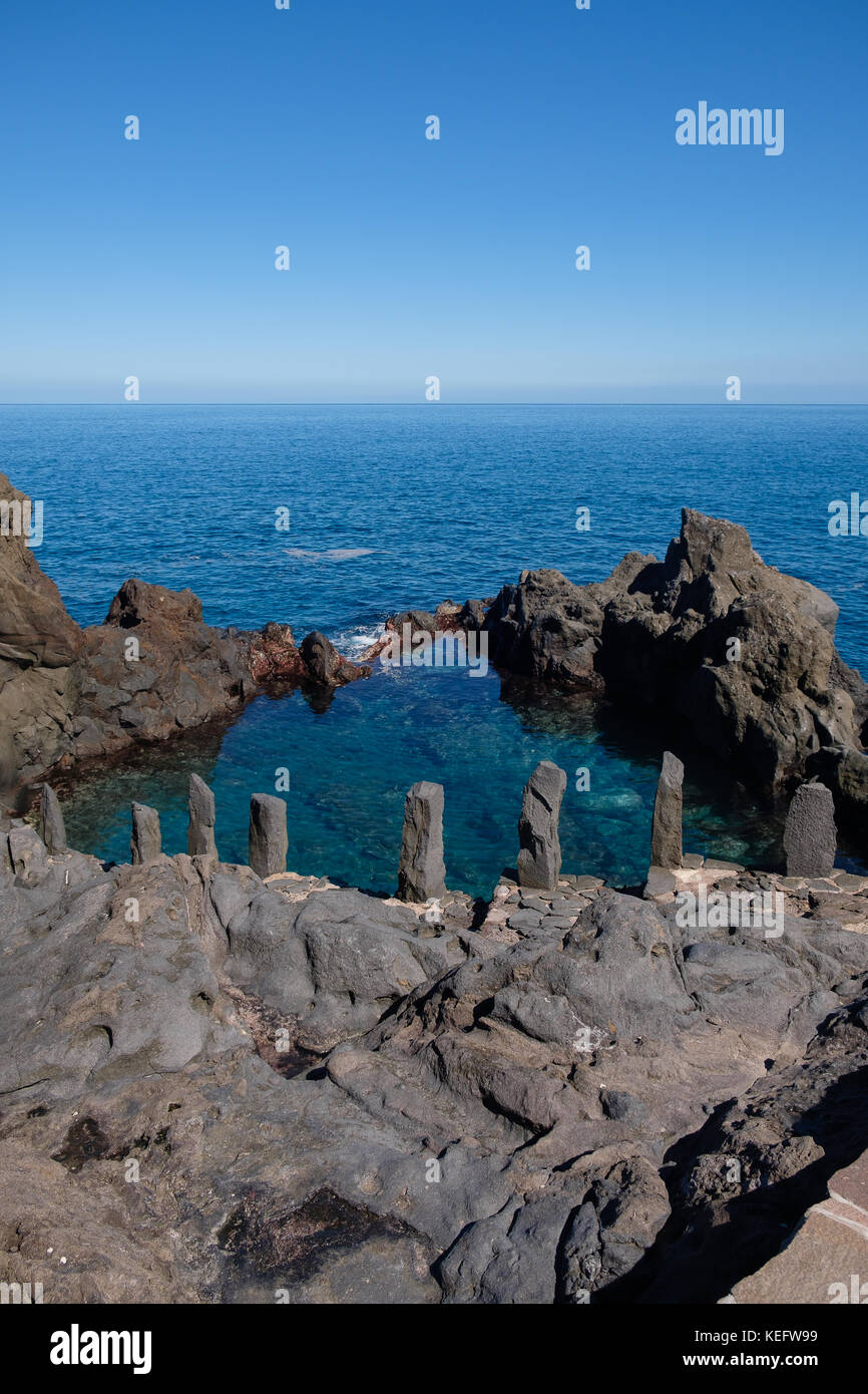 natural swimming pools on Tenerife island Stock Photo Alamy