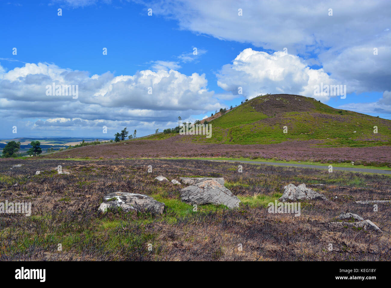 Ros Castle, Northumberland Stock Photo