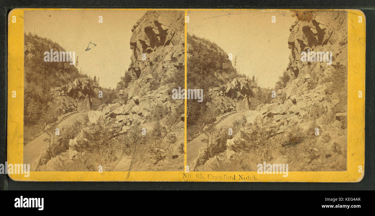 Crawford Notch, from Robert N. Dennis collection of stereoscopic views ...