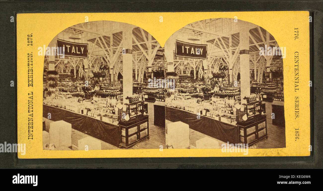 Italian section, Agricultural Hall, from Robert N. Dennis collection of ...