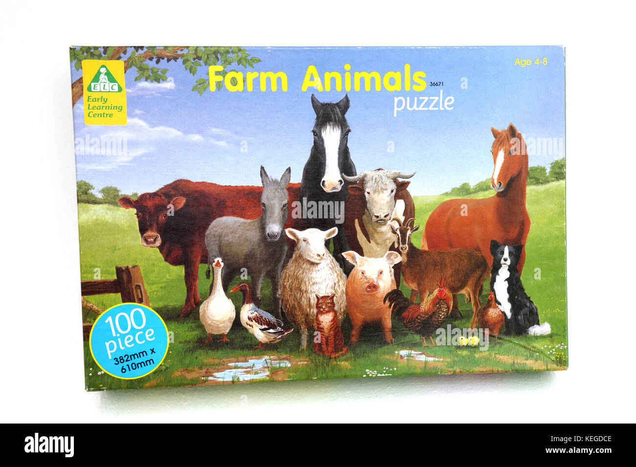 Early Learning Centre Farm Animals Jigsaw Puzzle Stock Photo - Alamy