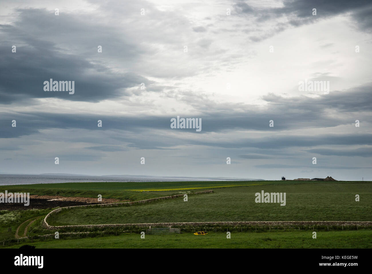 rural landscapes in Caithness Stock Photo Alamy
