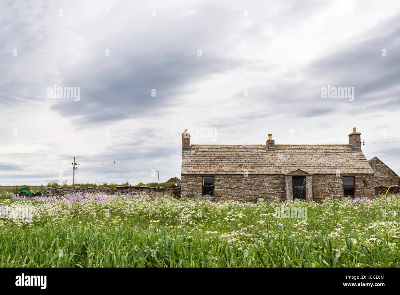 rural landscapes in Caithness Stock Photo Alamy