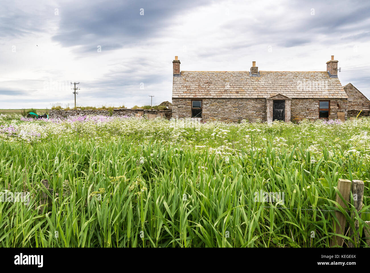 rural landscapes in Caithness Stock Photo Alamy