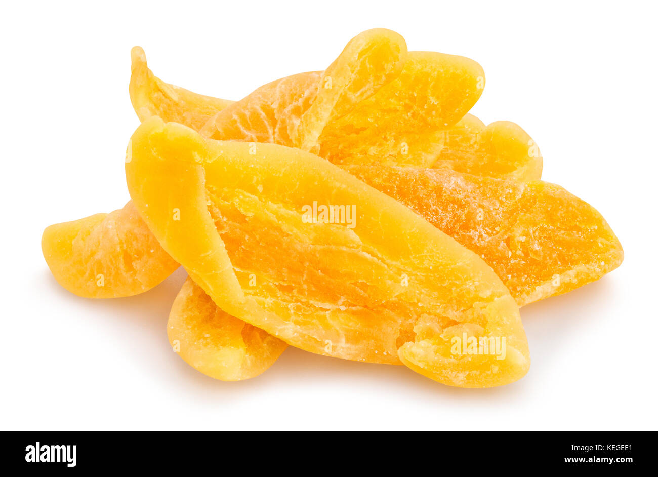 candied melon path isolated Stock Photo