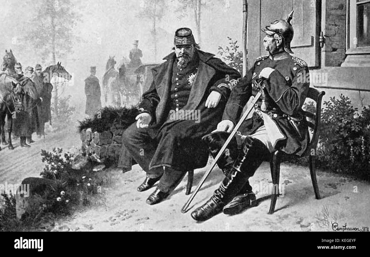Bismarck And Napoleon Iii Black and White Stock Photos & Images Alamy