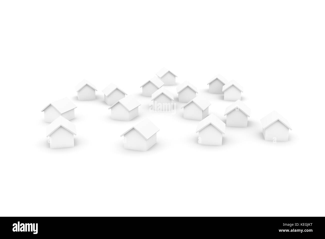Group of Houses Stock Photo Alamy