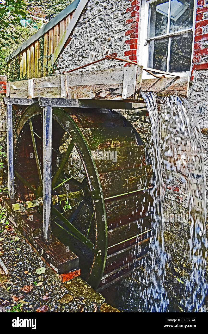 Solva Mill water mill Stock Photo