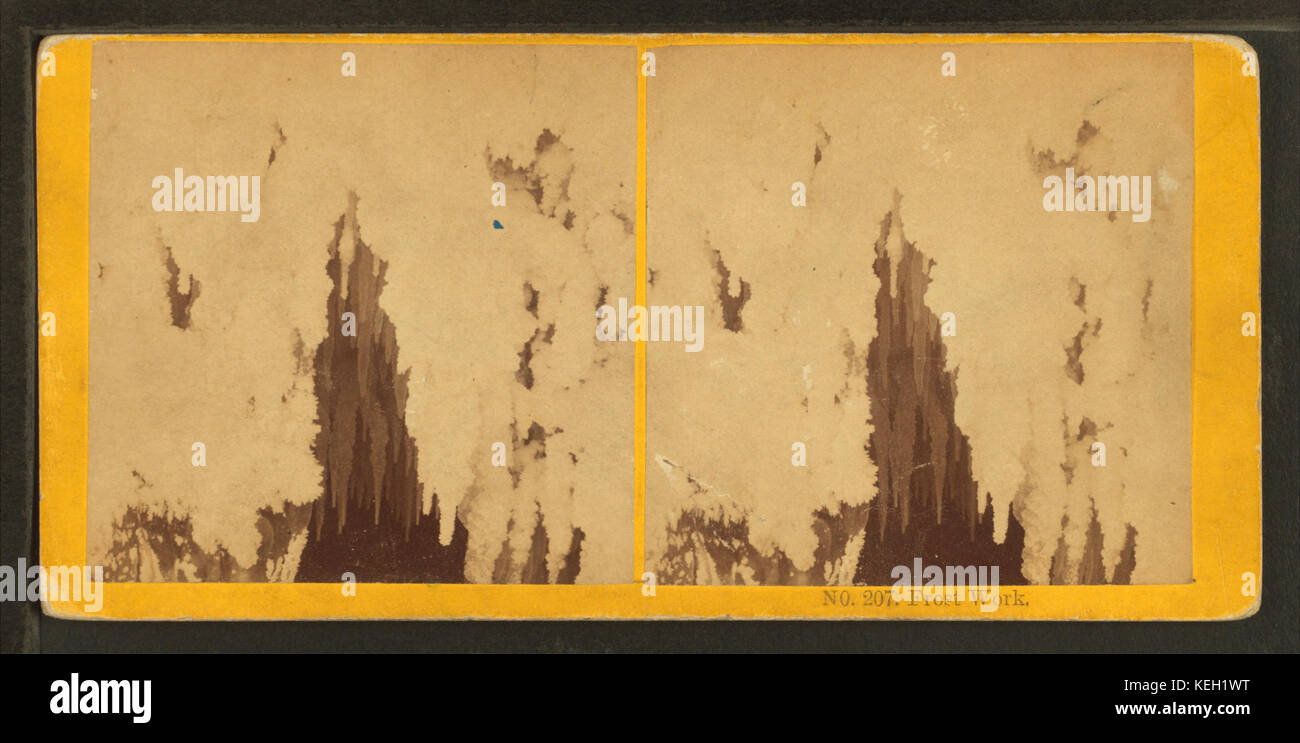 Frost work, from Robert N. Dennis collection of stereoscopic views 4 ...