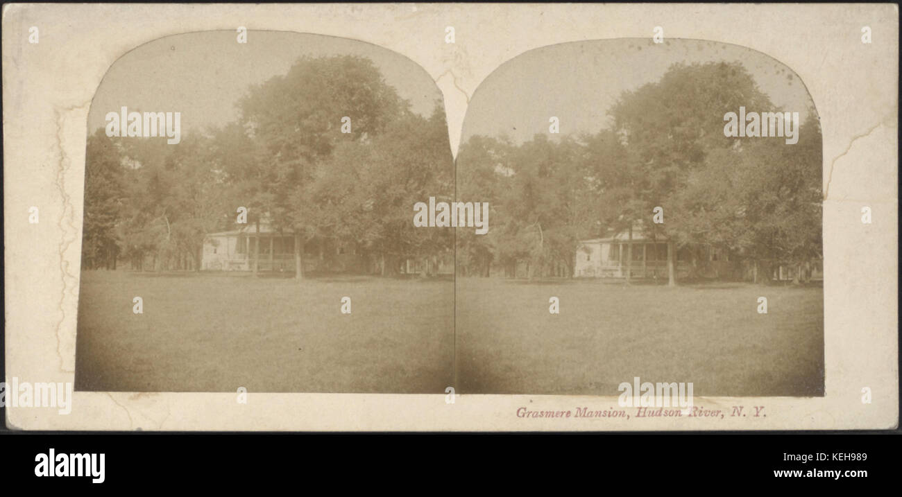 Grasmere Mansion, Hudson River, N.Y, by American Stereoscopic Company