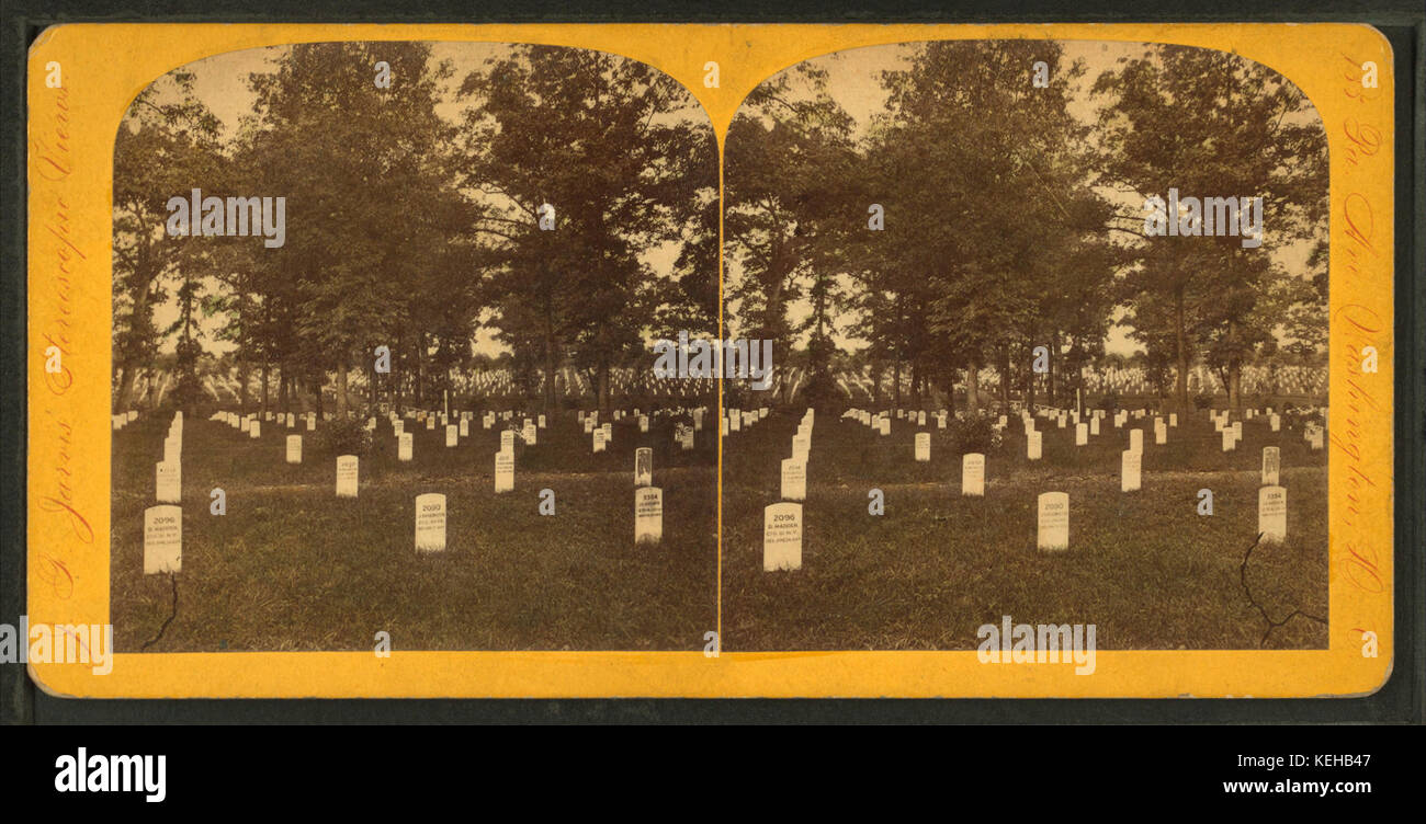 Arlington cemetery, by Jarvis, J. F. (John F.), b. 1850 Stock Photo