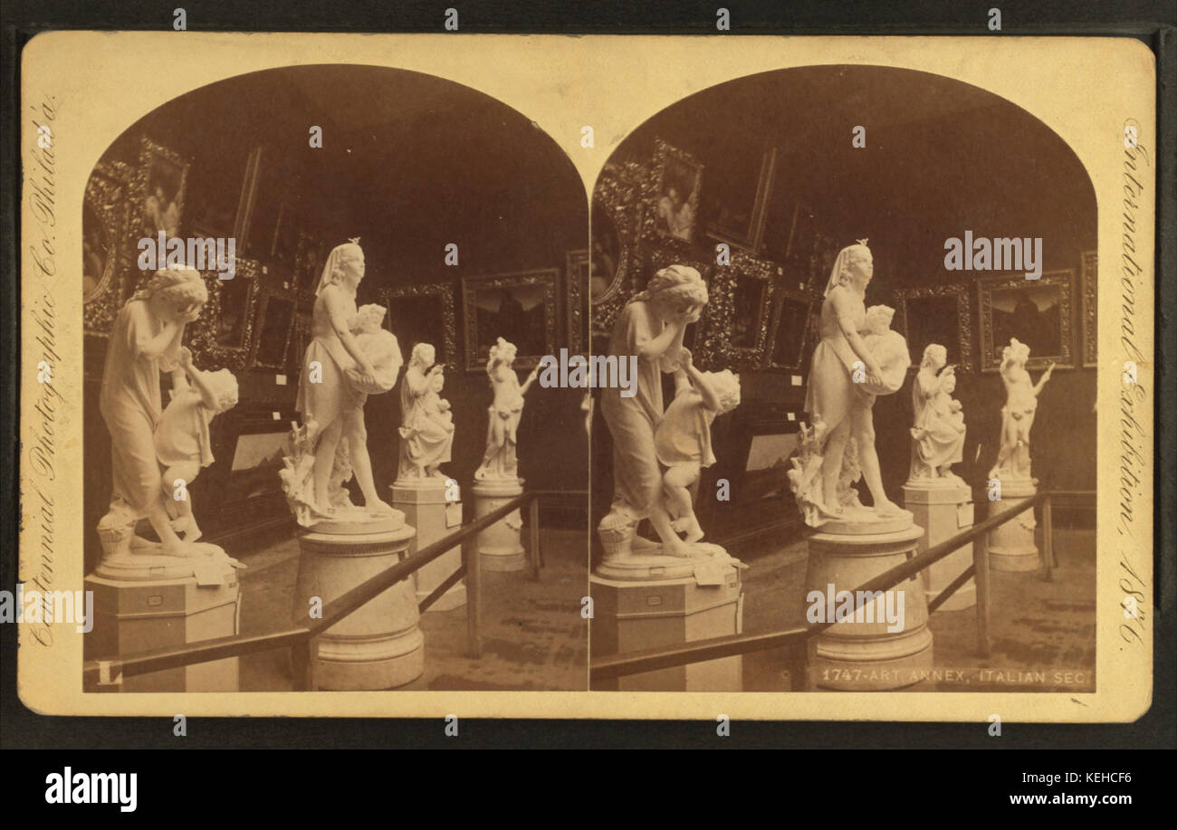 Italian Sect Art Annex, Italian section, by Centennial Photographic Co. 4 Stock ...