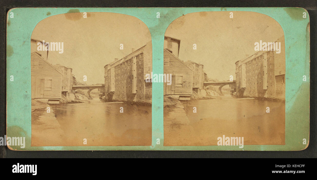 Bridge at Pawtucket Road, R.I, by Windsor's Photographic House Stock Photo