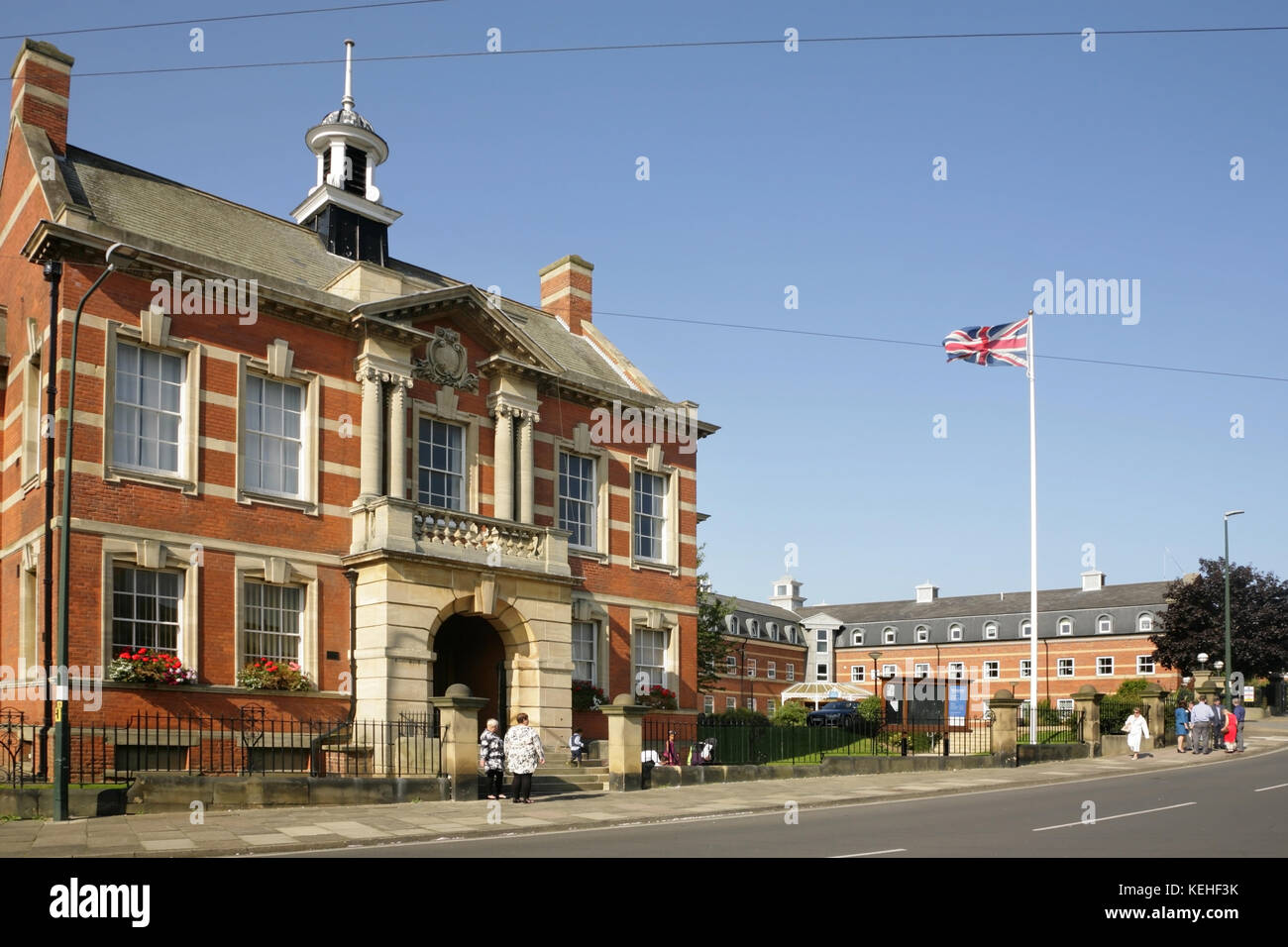 Town Hall and Civic Offices, Cambridge Street / Knoll Street, Cleethorpes, UK Stock Photo Alamy