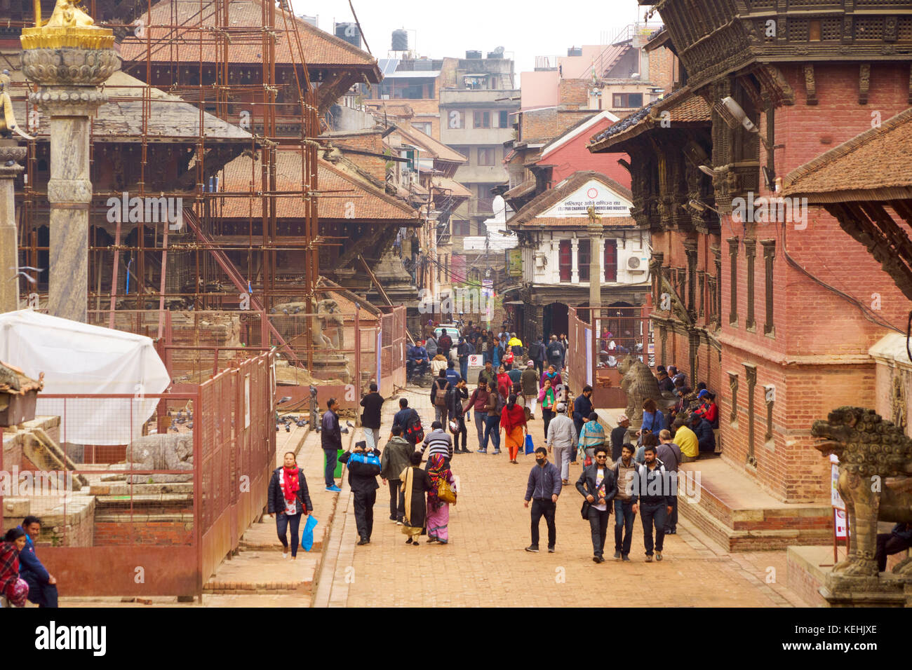 Patan Durbar Square, Lalitpur, Nepal Stock Photo